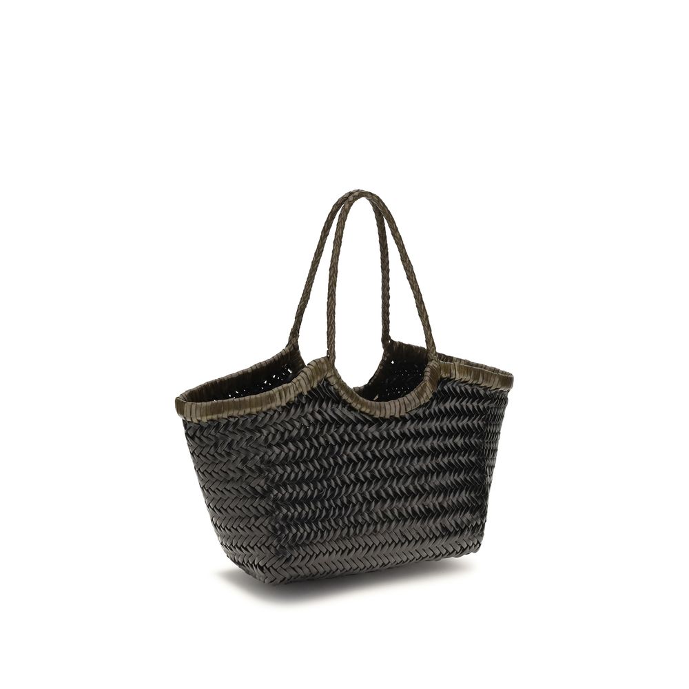 Dragon Diffusion Bicolor Calf Leather Bos Taurus Women's Handbag
