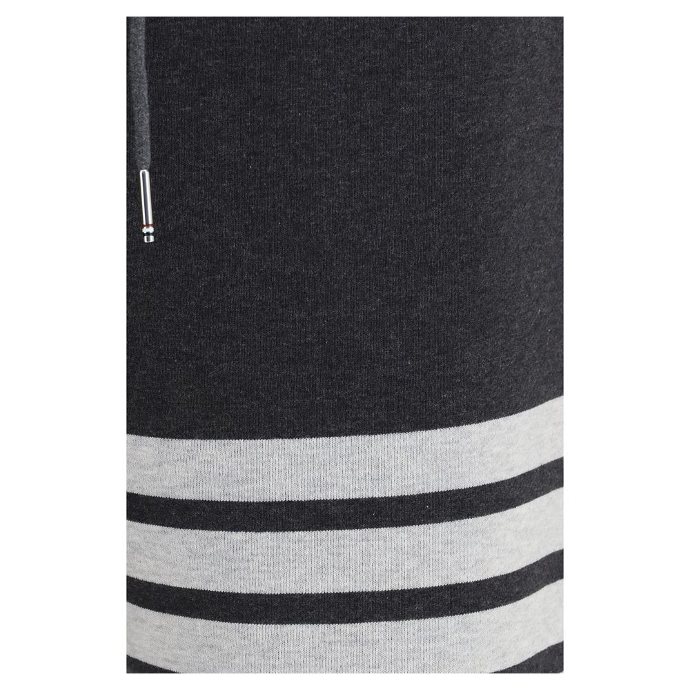 Thom Browne Gray Cotton Joggers (Workout Men's Pants)