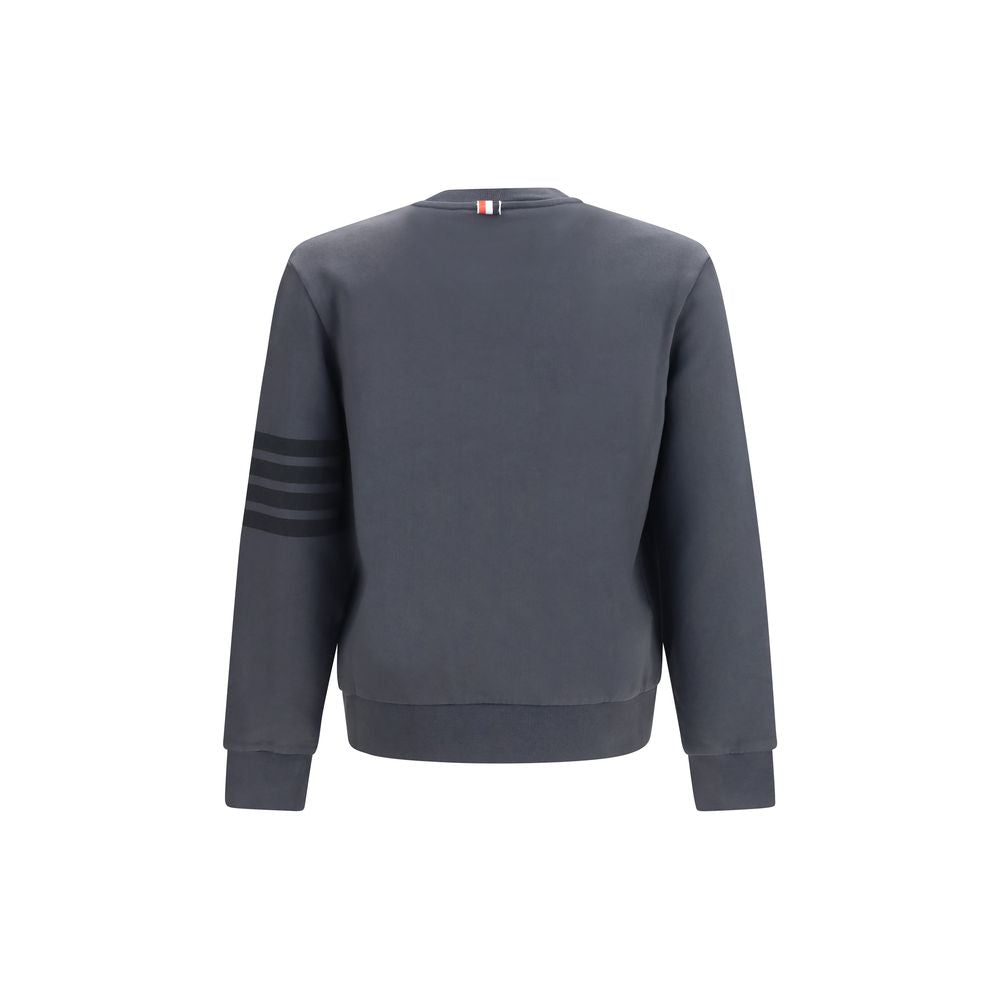 Thom Browne Gray Cotton Men's Sweatshirt
