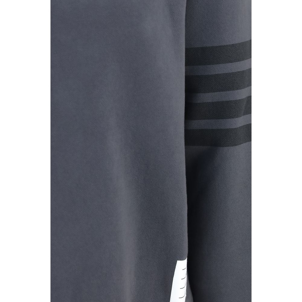 Thom Browne Gray Cotton Men's Sweatshirt