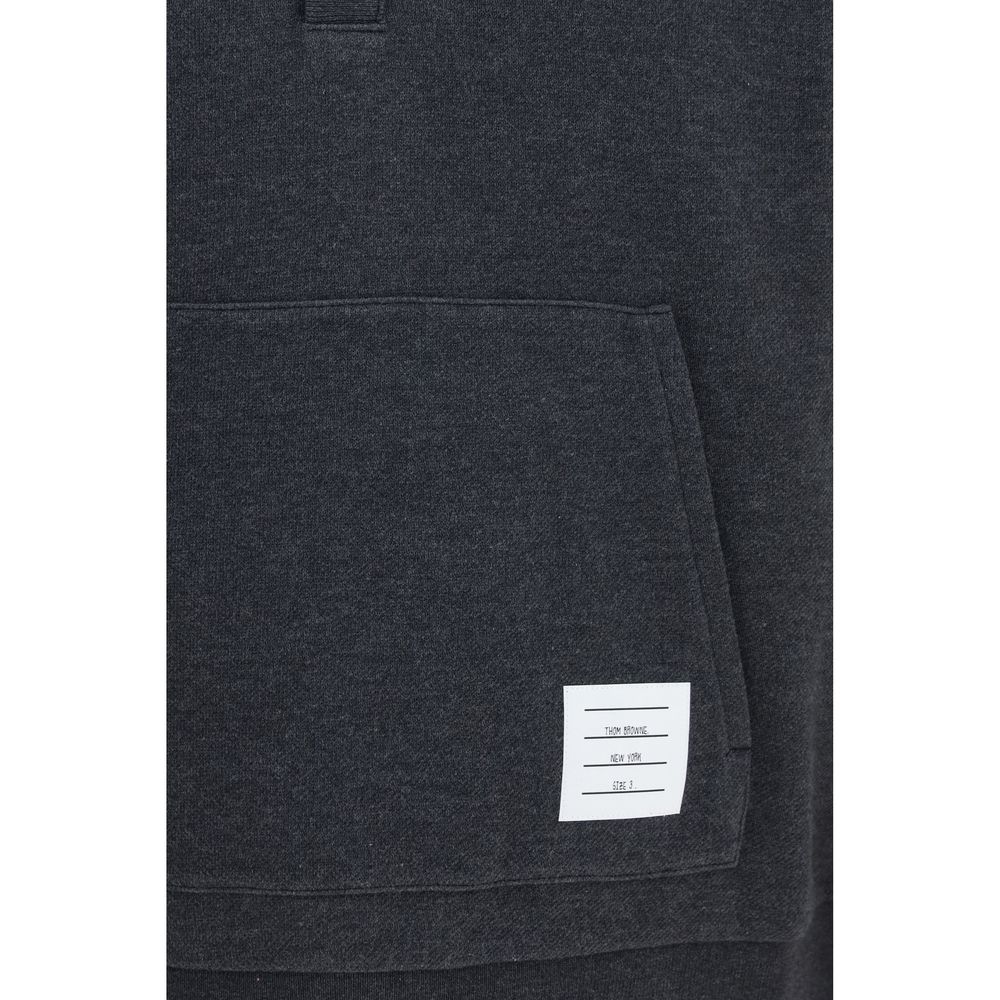Thom Browne Gray Cotton Men's Sweatshirt