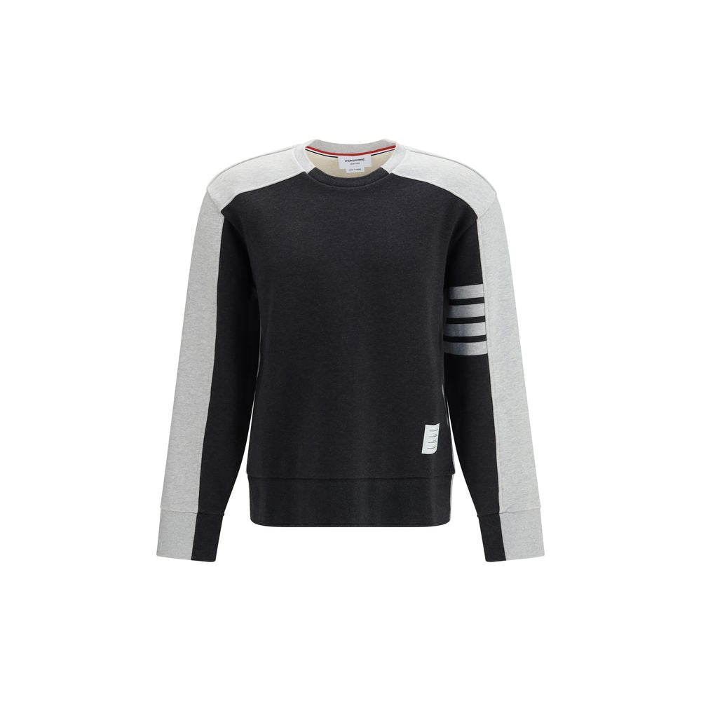 Thom Browne Gray Cotton Men's Sweatshirt