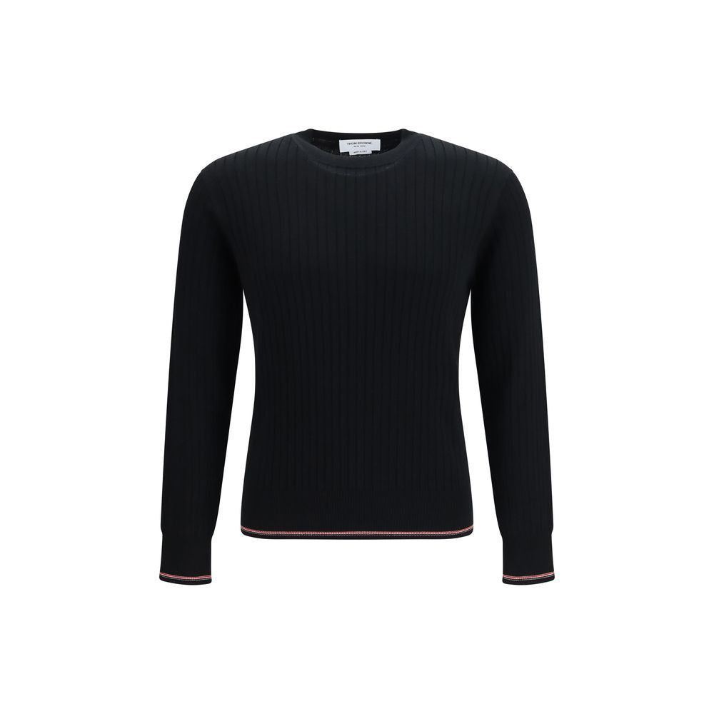 Thom Browne Black Wool Oves Aries Men's Sweatshirt