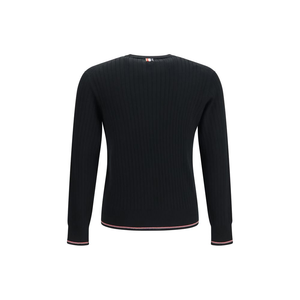 Thom Browne Black Wool Oves Aries Men's Sweatshirt