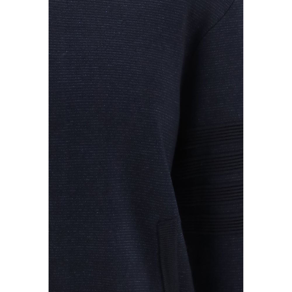 Thom Browne Blue Wool Oves Aries Men's Bomber