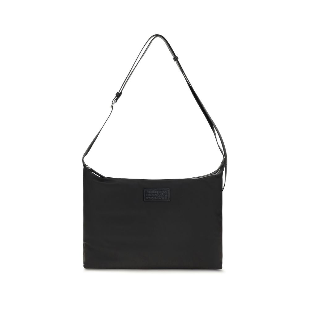 MM6 Black Polyamide Shoulder Men's Bag