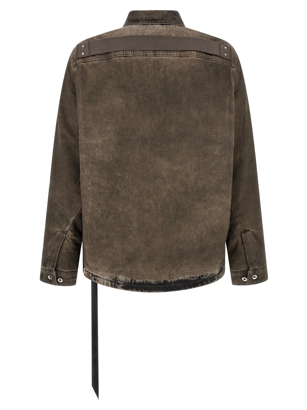 DRKSHDW Gray Cotton Denim Men's Jacket