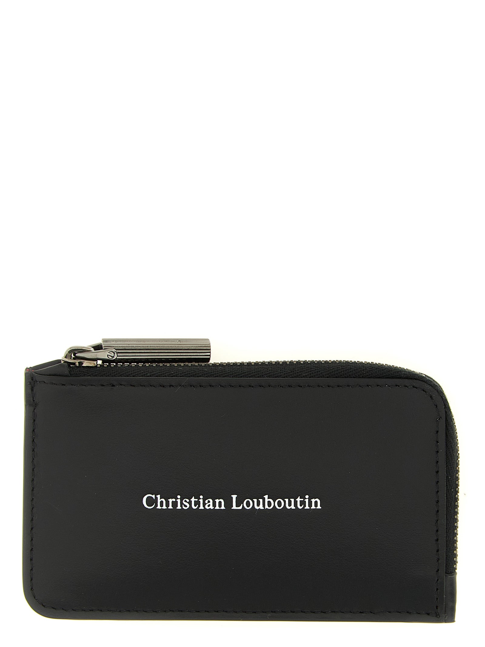 Christian Louboutin Black Calfskin Men's Cardholder