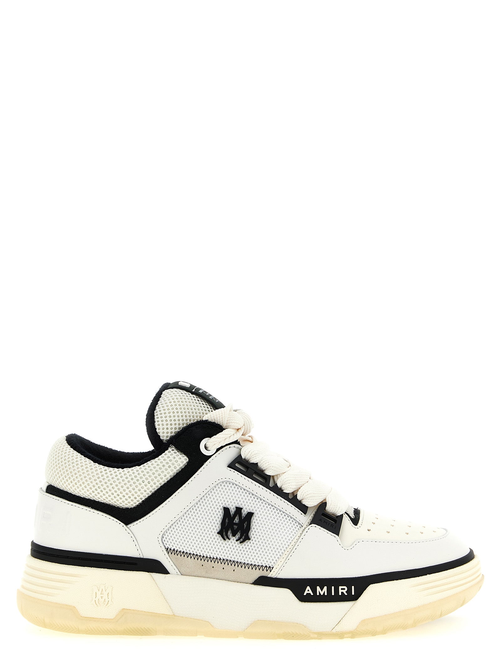 Amiri Bicolor Calfskin Athletic Men's Sneakers