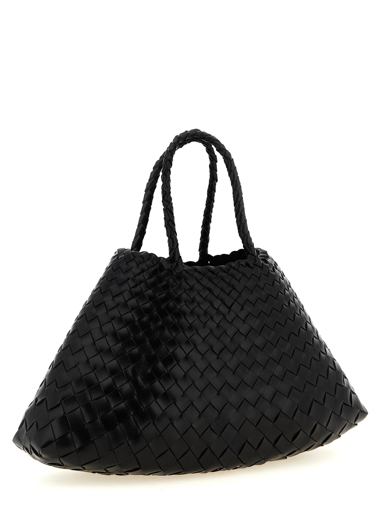 Dragon Diffusion Black Calfskin Women's Handbag