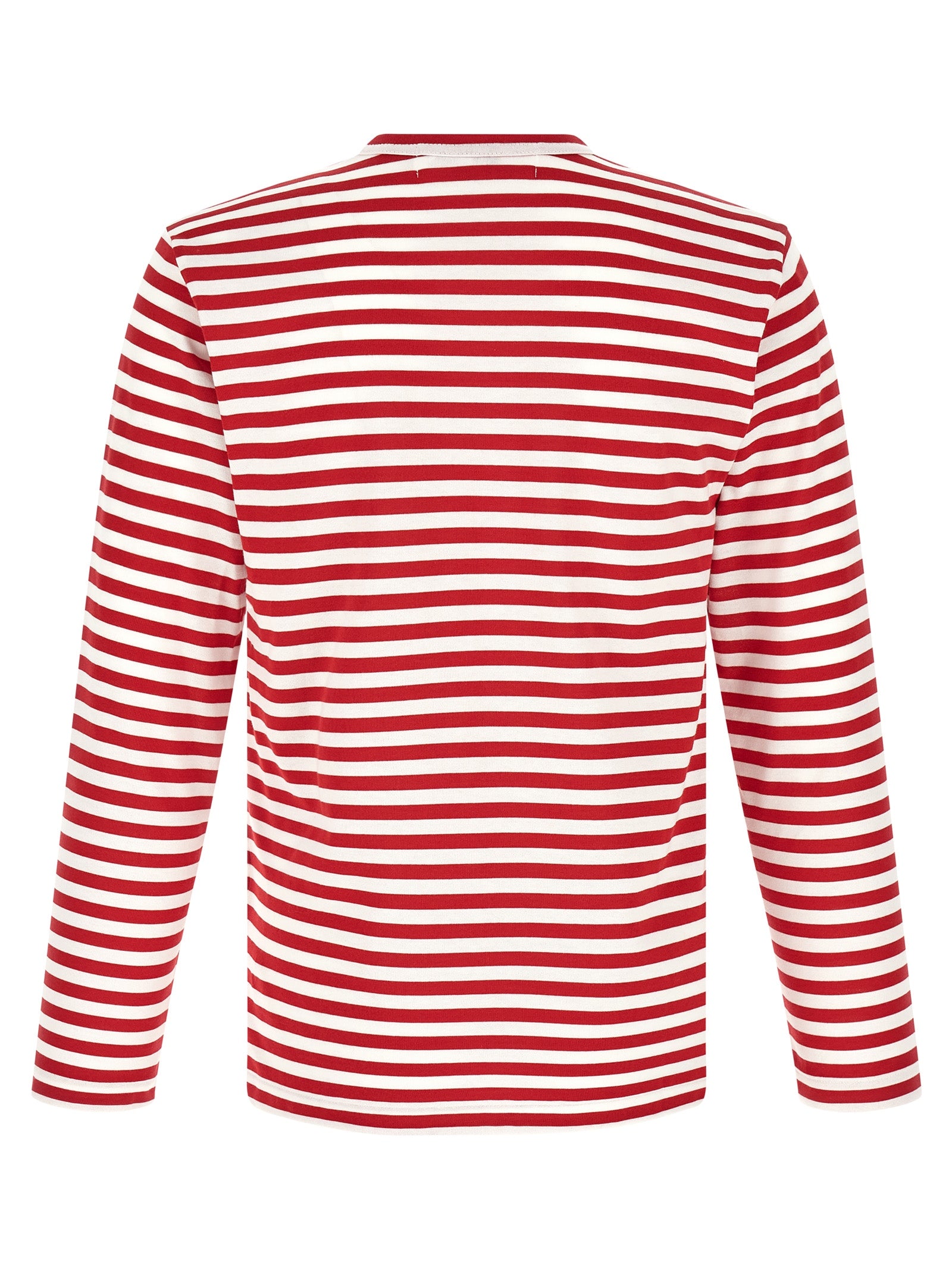 Comme Des Garçons Play White Cotton Men's T-Shirt