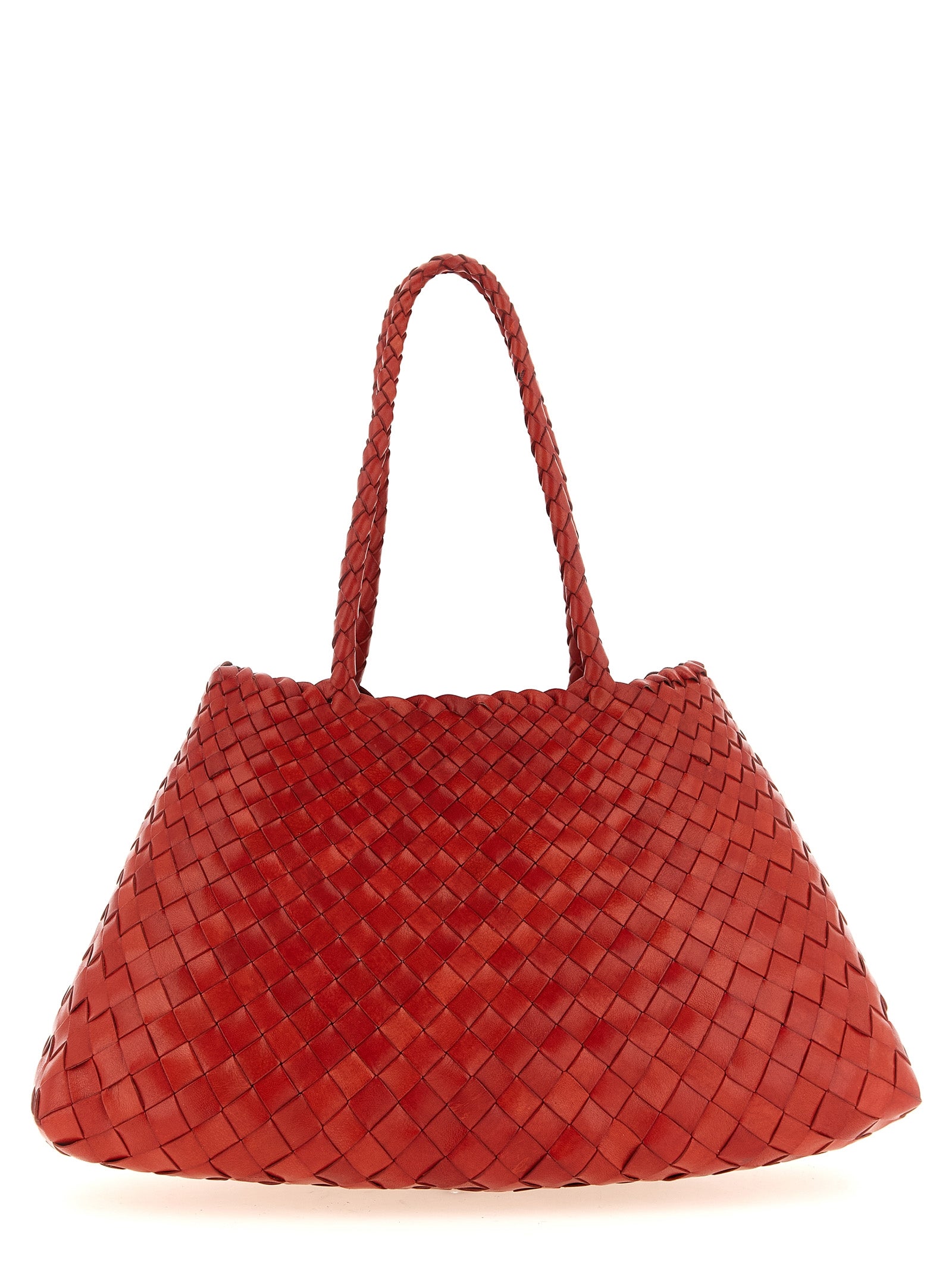 Dragon Diffusion Red Calfskin Shoulder Women's Bag