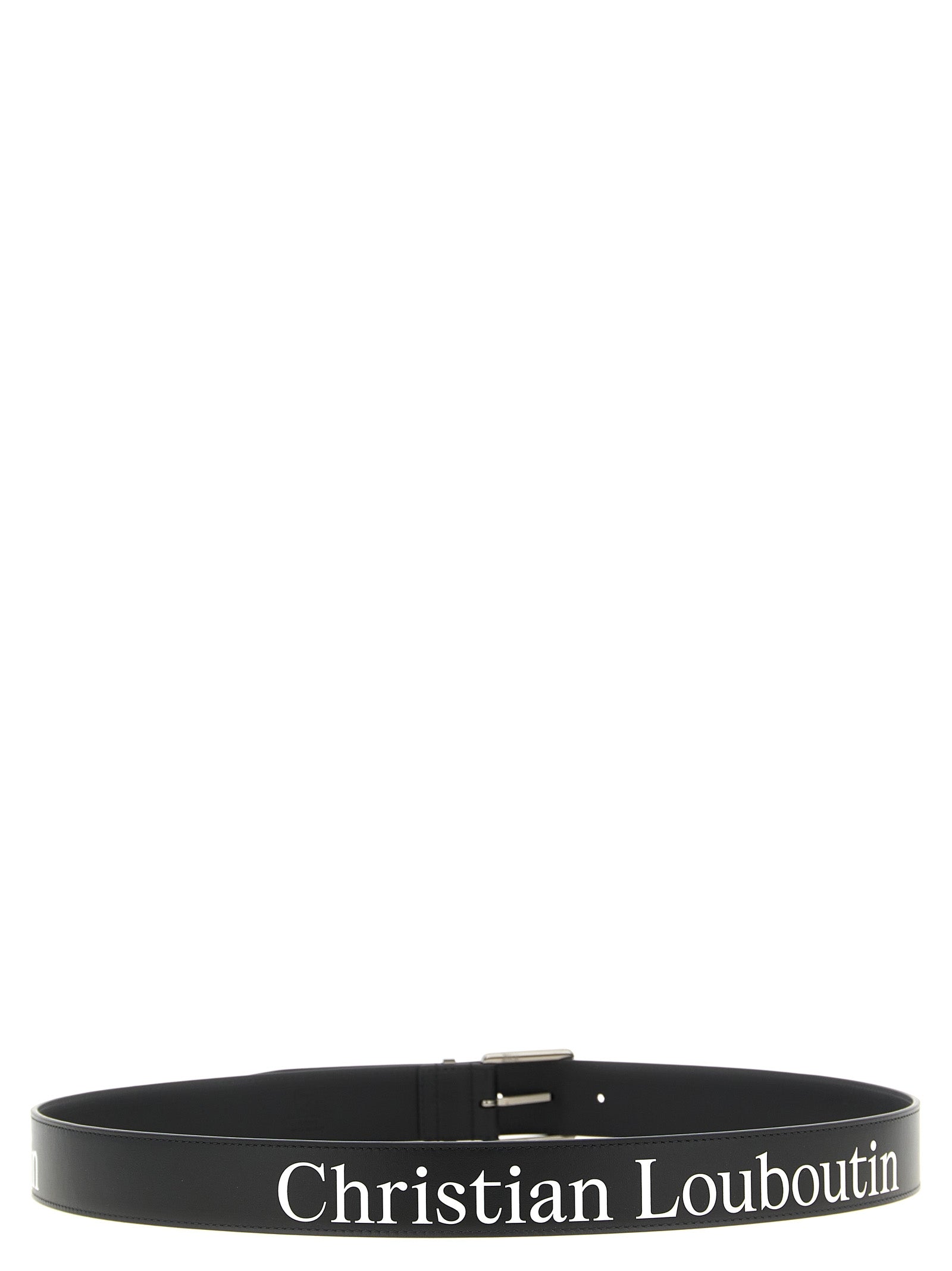 Christian Louboutin Black Calfskin Regular Men's Belt