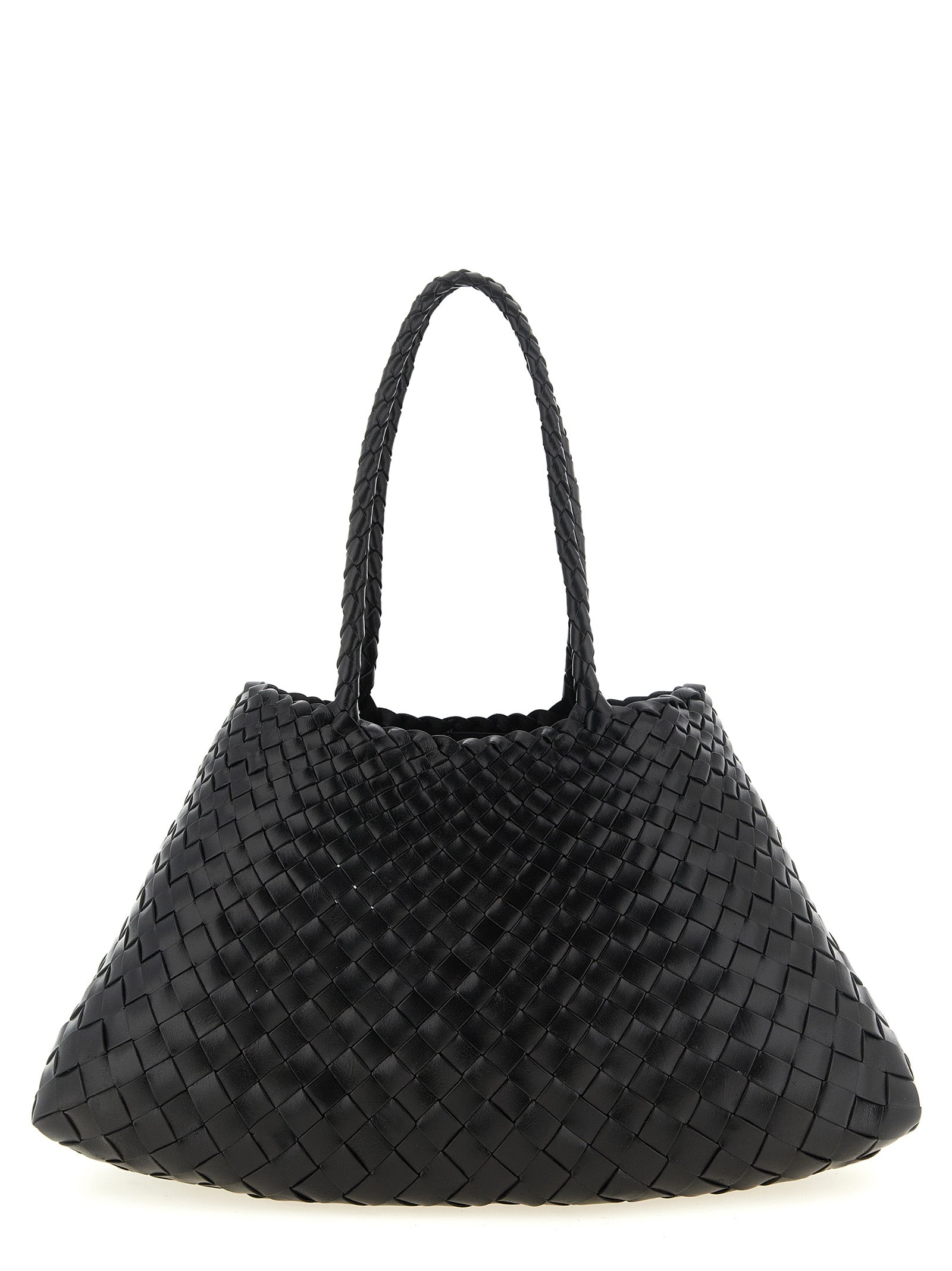 Dragon Diffusion Black Calfskin Shoulder Women's Bag
