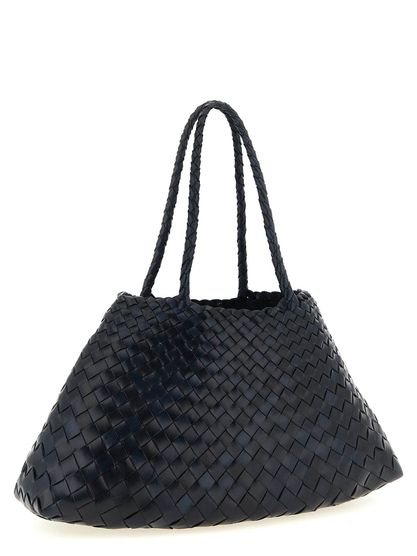 Dragon Diffusion Blue Calfskin Shoulder Women's Bag