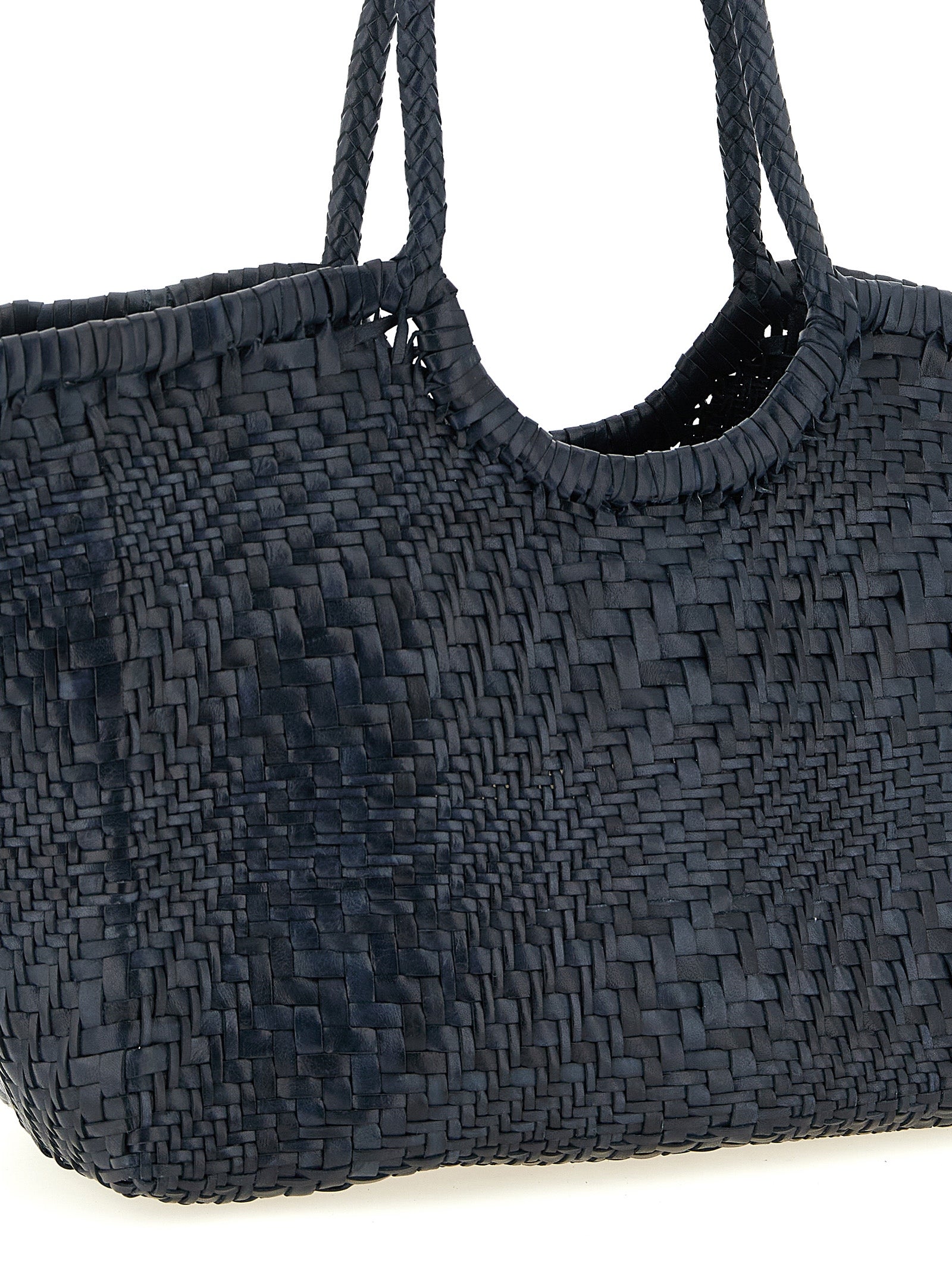 Dragon Diffusion Blue Calfskin Women's Handbag
