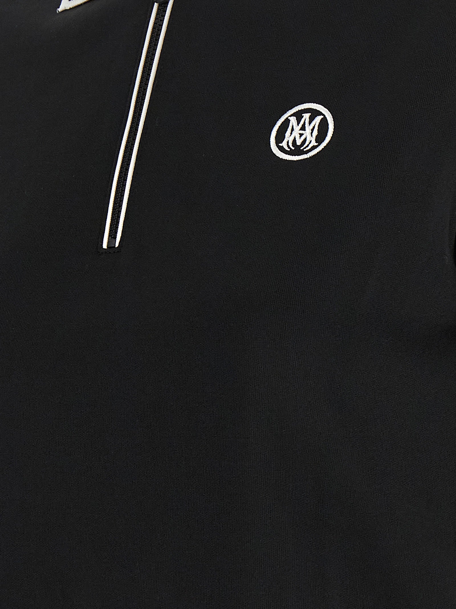 Amiri Black Polyester Polo Women's Shirt