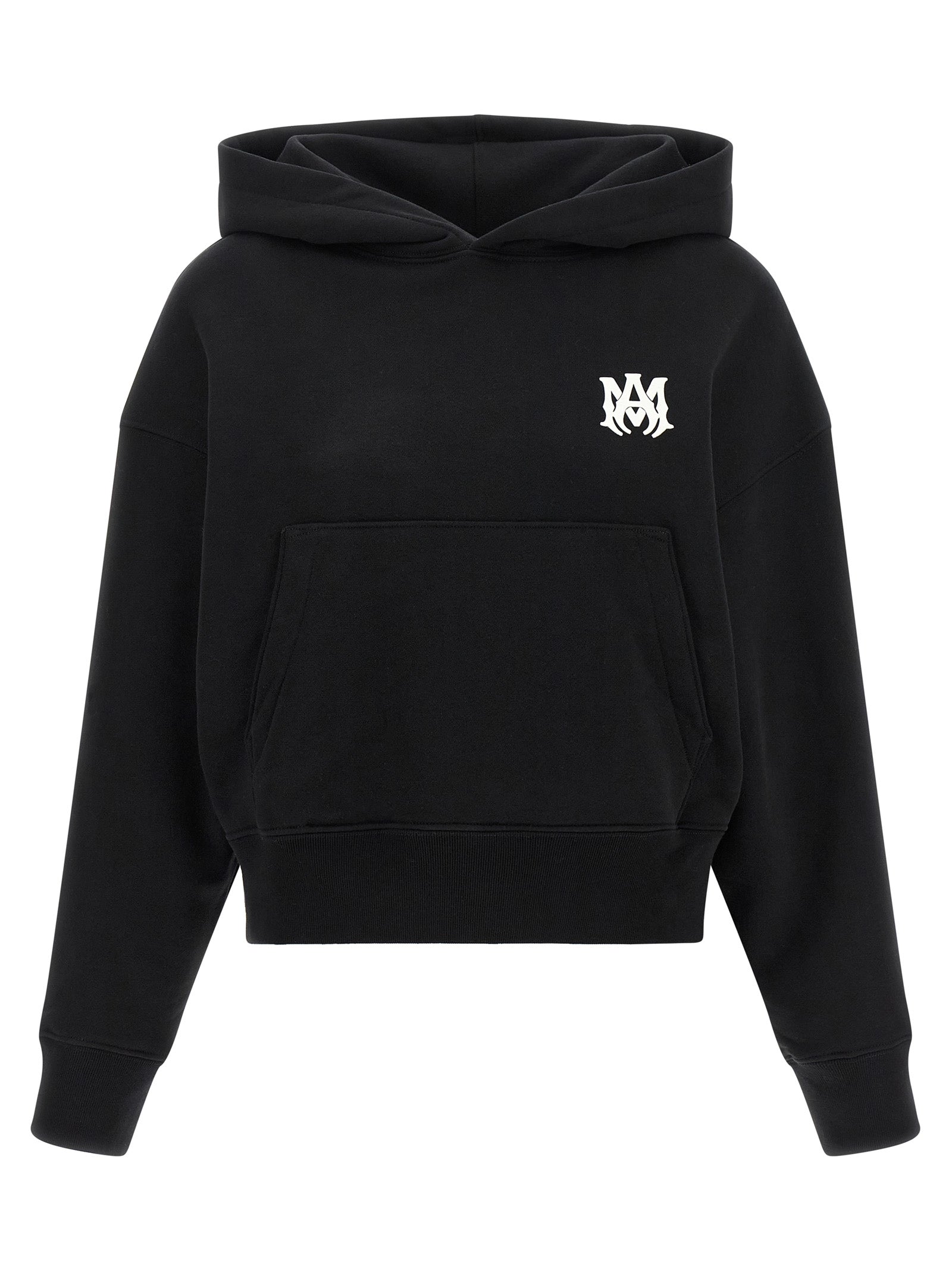 Amiri Black Cotton Women's Sweatshirt