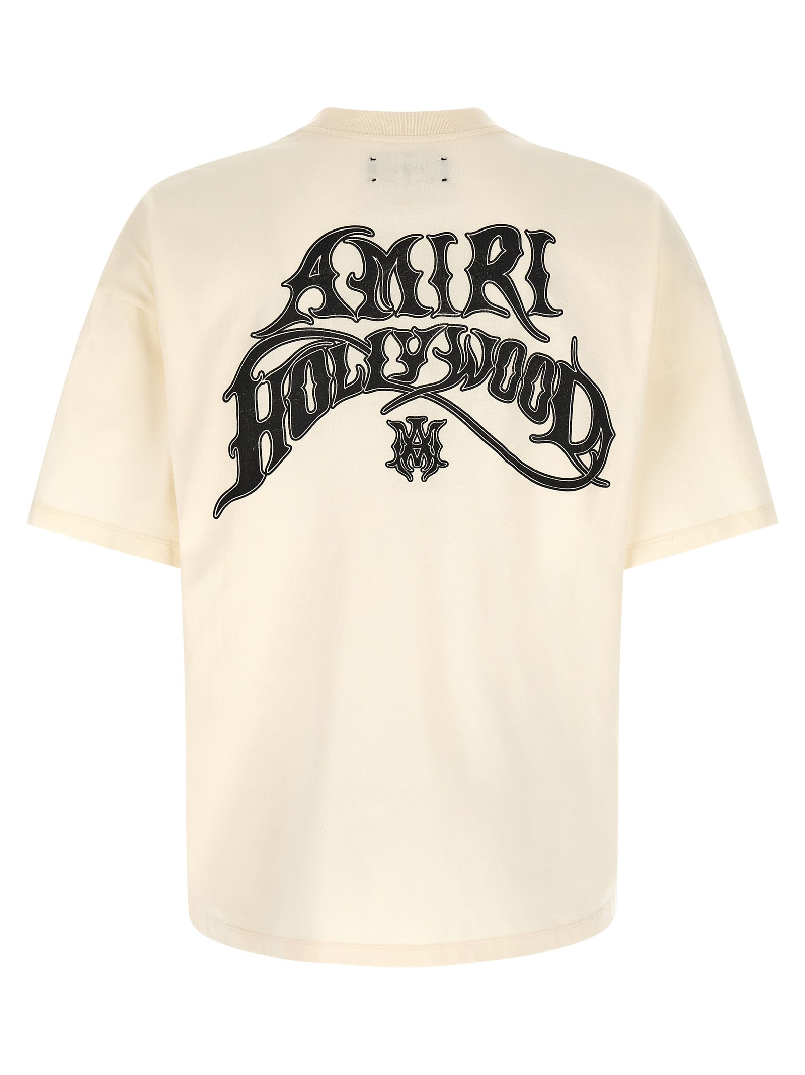 Amiri White Cotton Men's T-Shirt