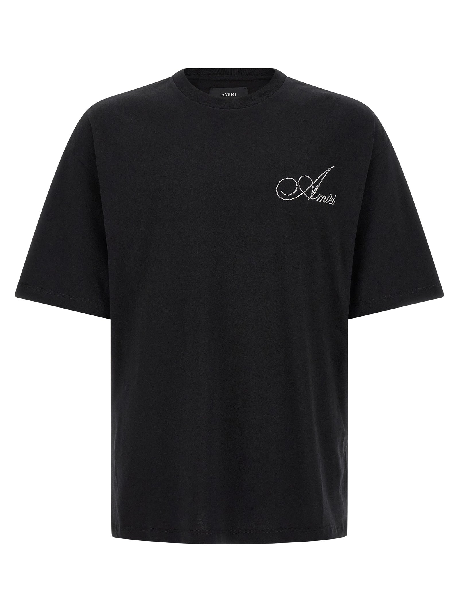 Amiri Black Cotton Men's T-Shirt