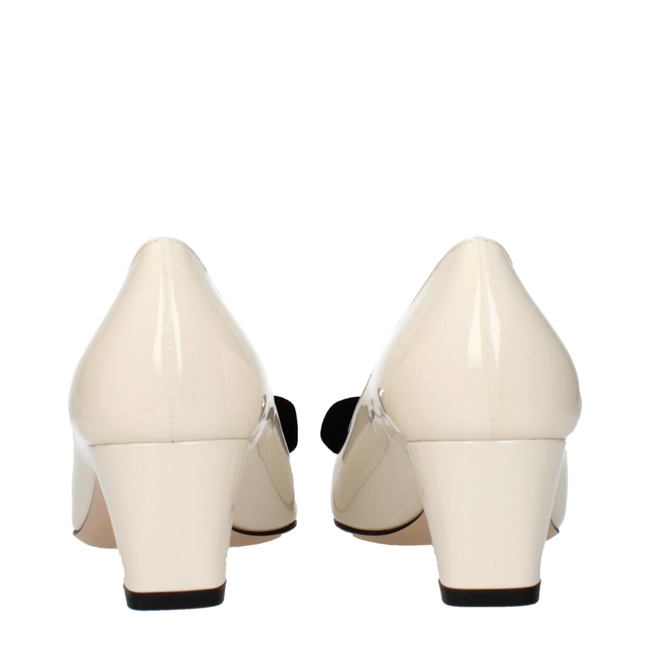Tom Ford Beige Leather Mid Heel Women's Pumps