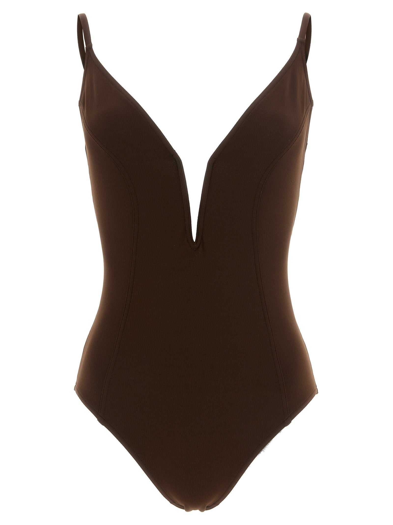 Eres Brown Polyamide One-Piece Women's Swimsuit
