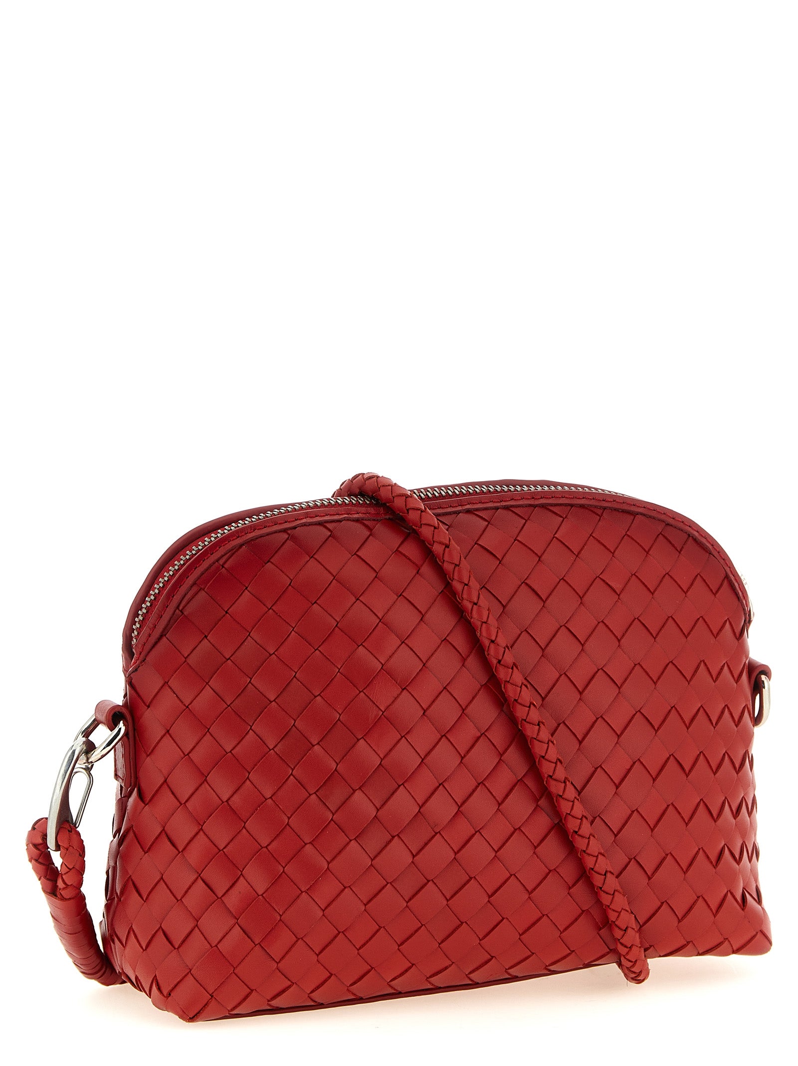 Dragon Diffusion Red Calfskin Crossbody Women's Bag