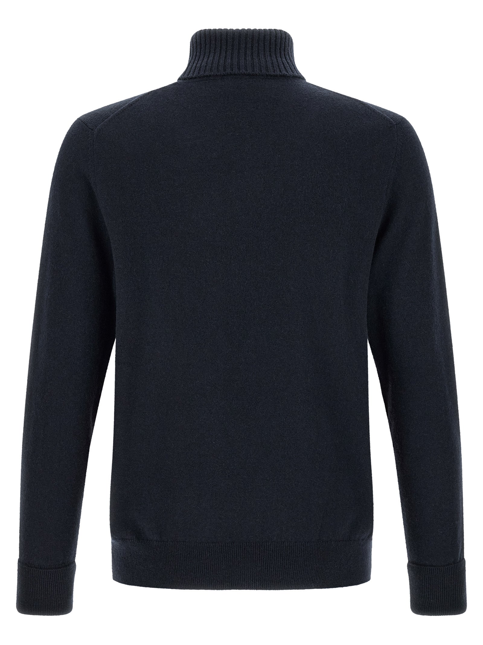Ballantyne Blue Cashmere Men's Cardigan