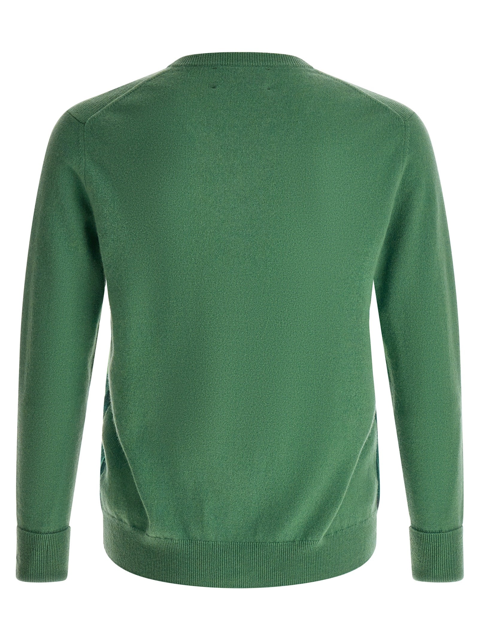 Ballantyne Bicolor Cashmere Men's Cardigan
