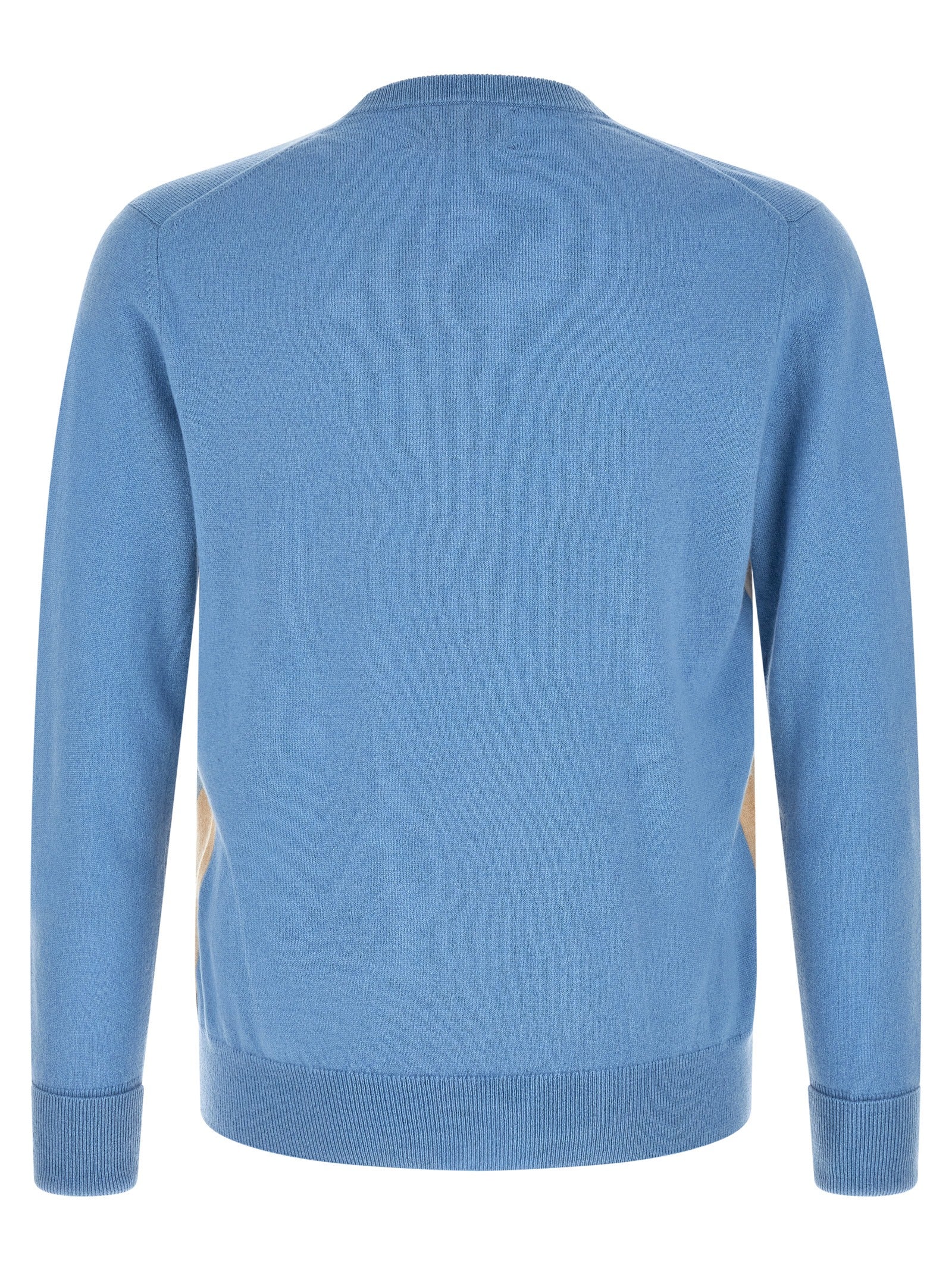 Ballantyne Blue Cashmere Men's Cardigan