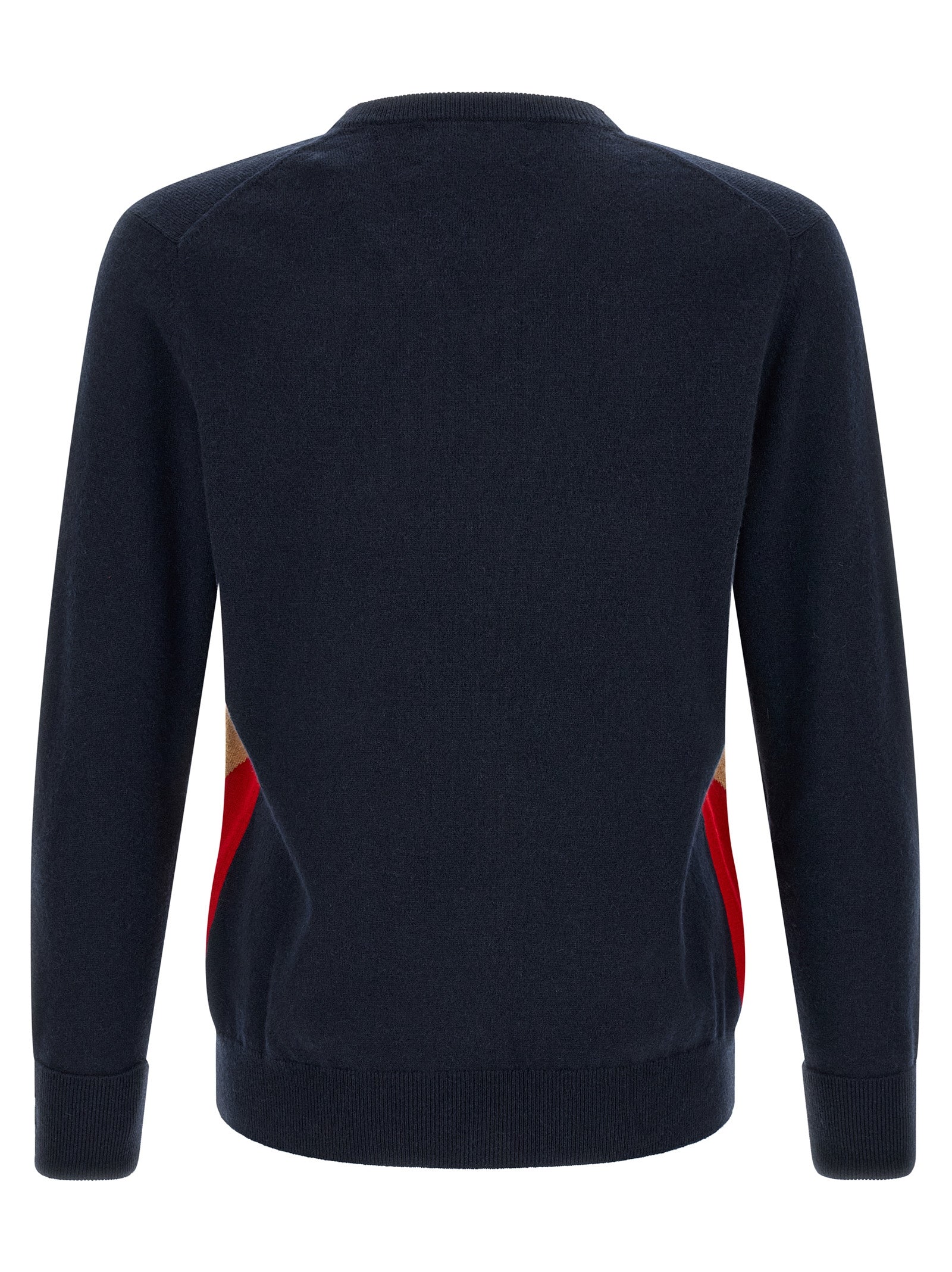Ballantyne Blue Cashmere Men's Cardigan