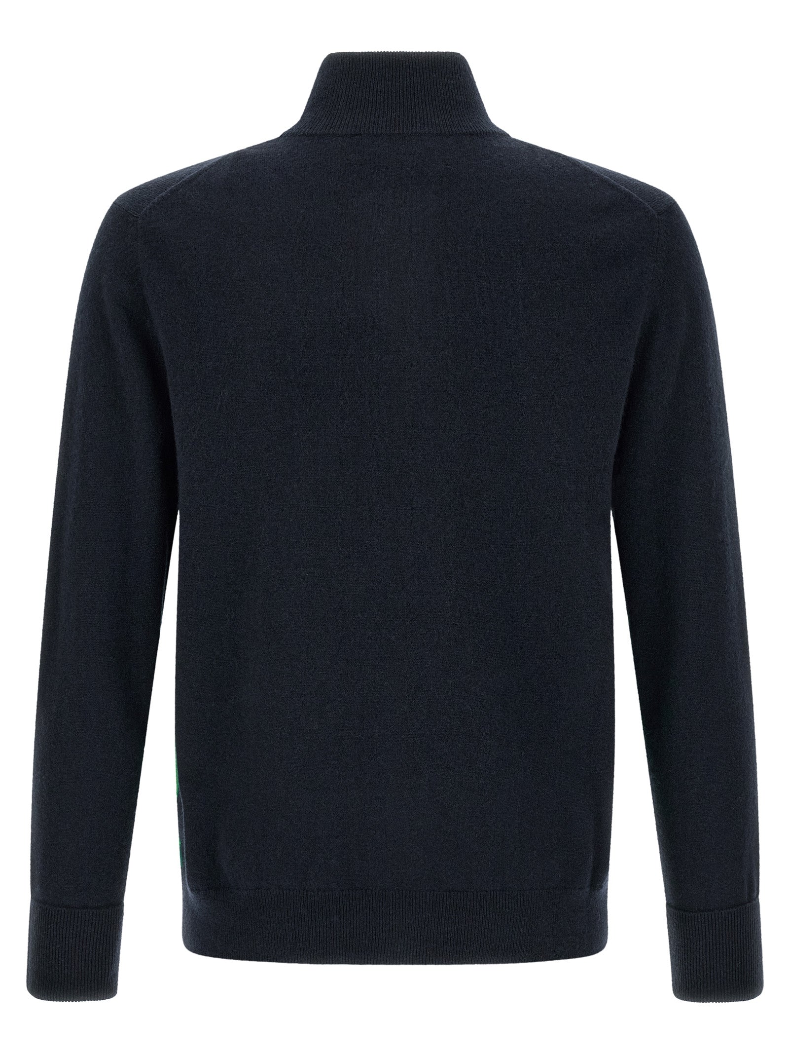 Ballantyne Blue Cashmere Men's Cardigan