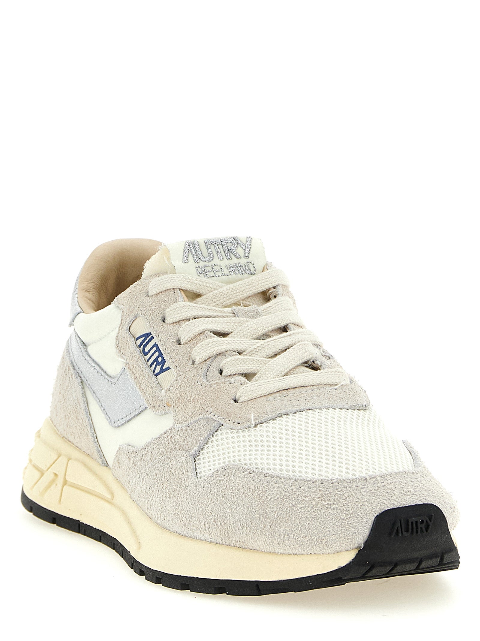 Autry White Cowhide Athletic Women's Sneakers