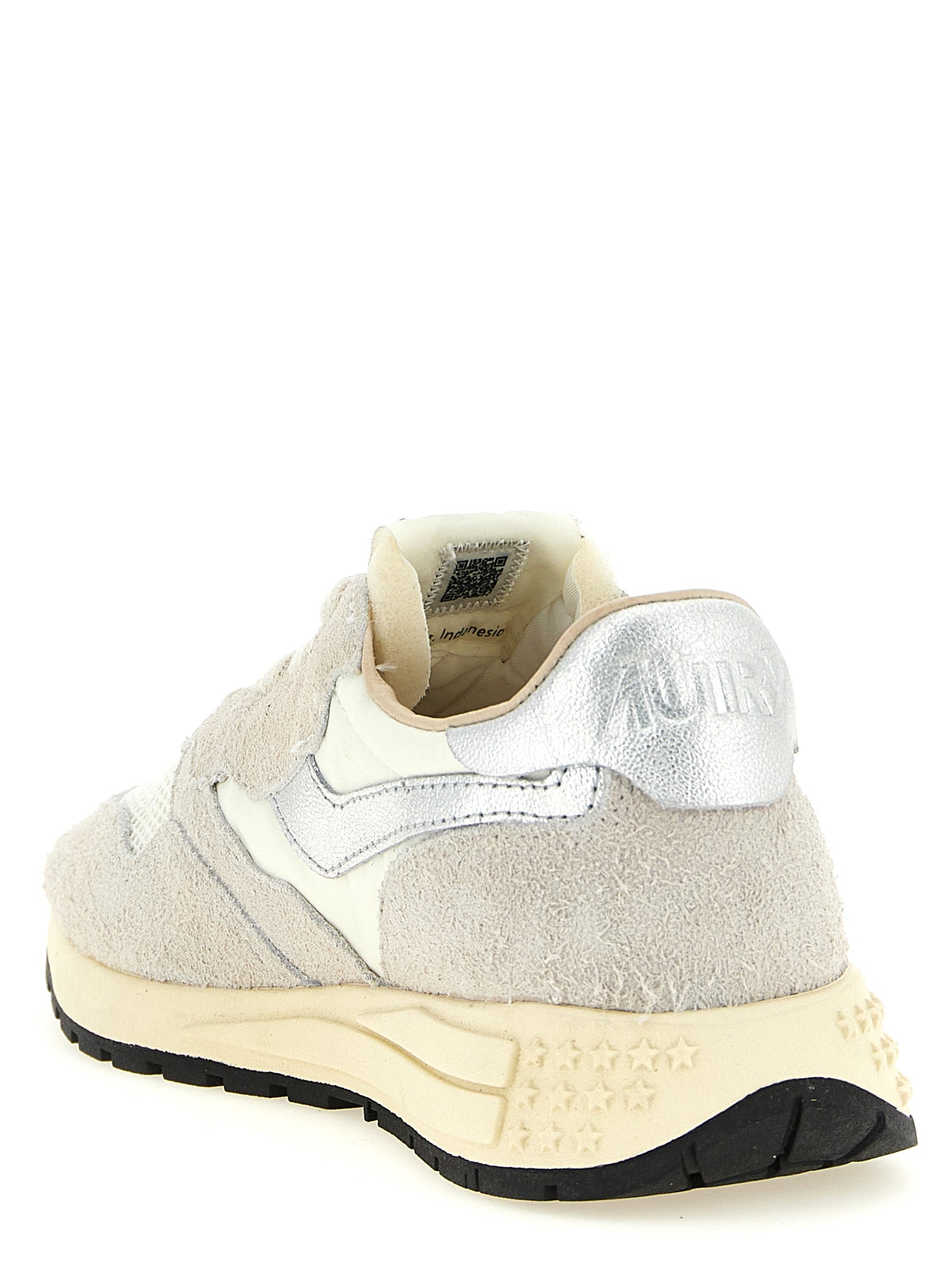 Autry White Cowhide Athletic Women's Sneakers