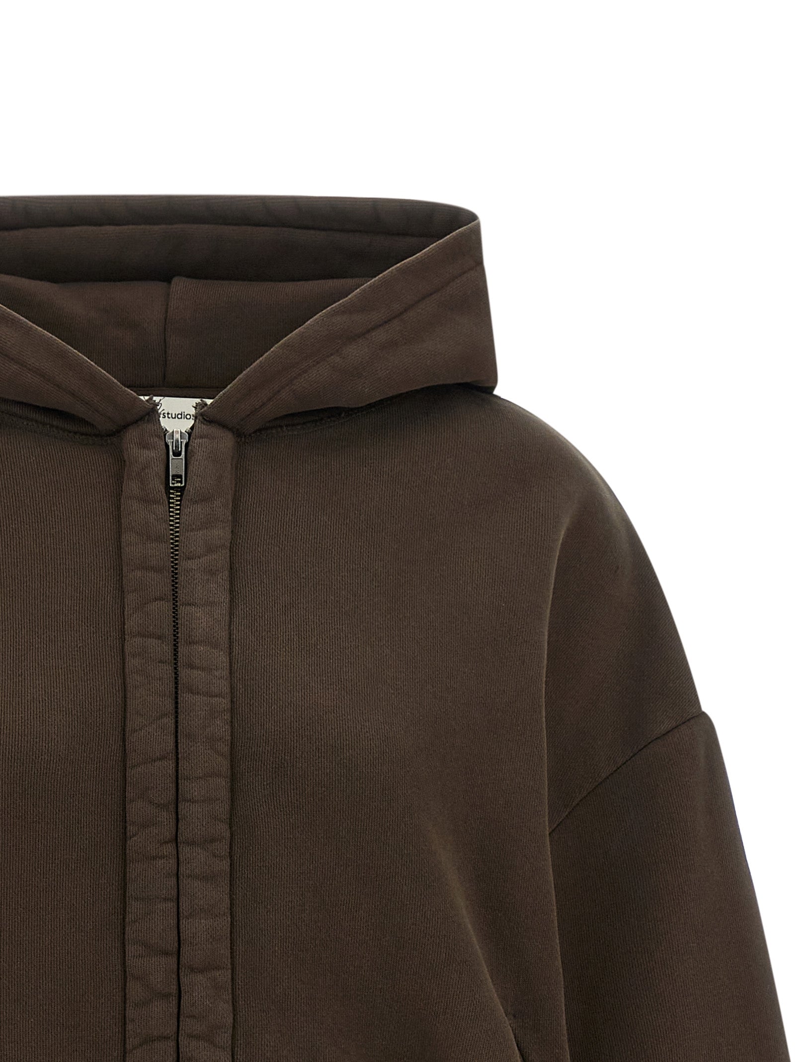 Entire Studios Brown Cotton Women's Sweatshirt