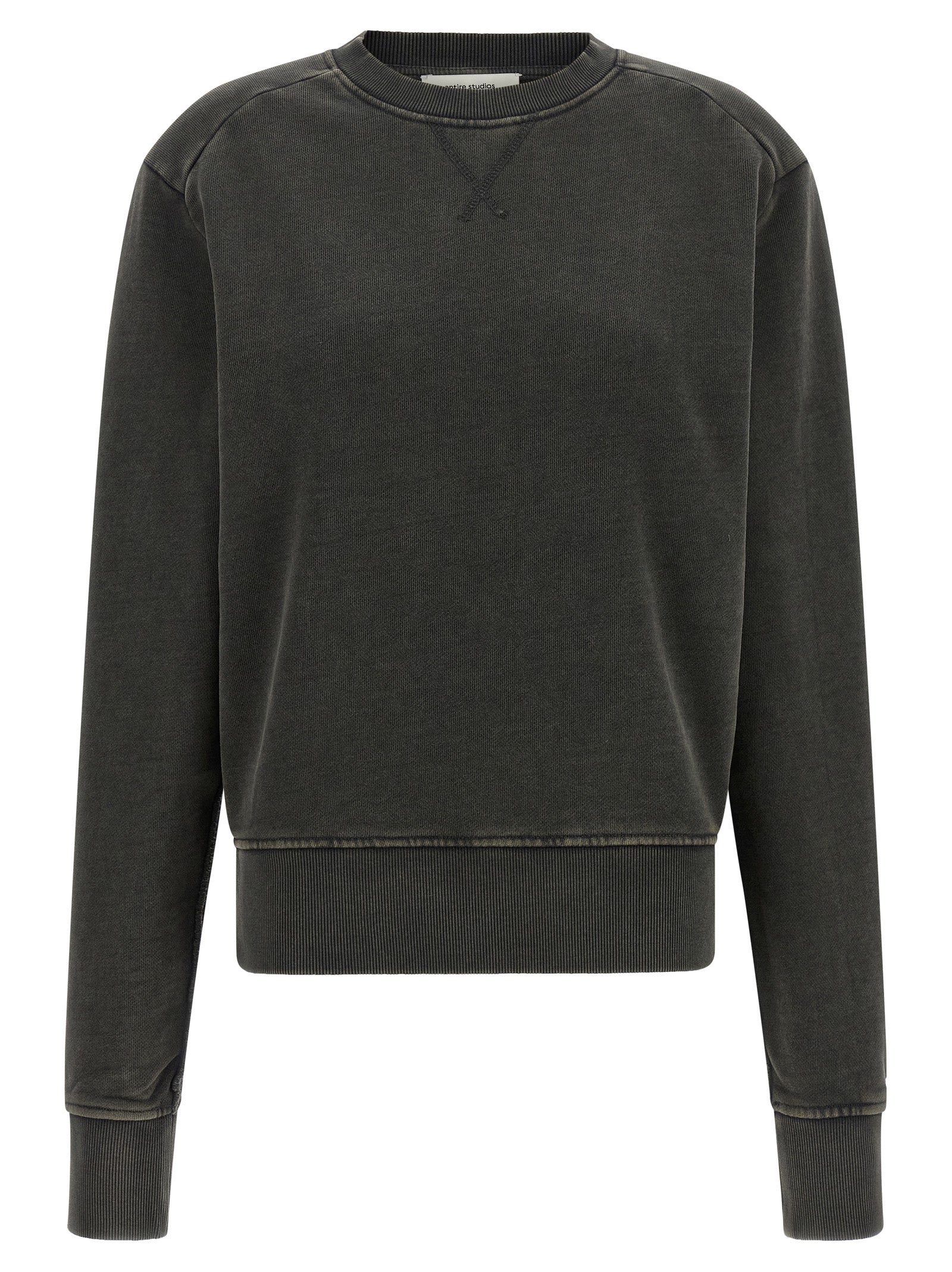 Entire Studios Black Cotton Women's Sweatshirt