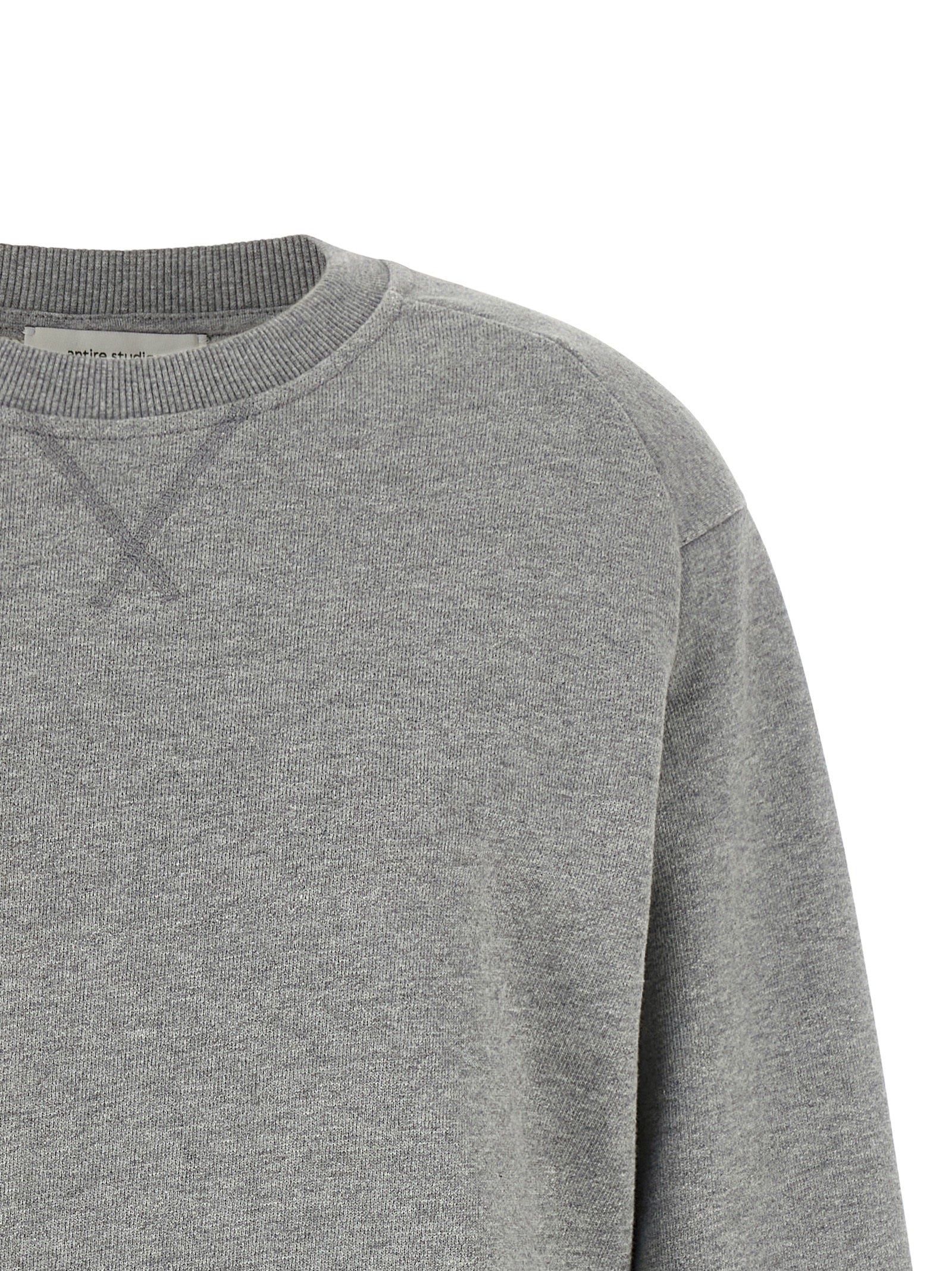 Entire Studios Gray Cotton Women's Sweatshirt