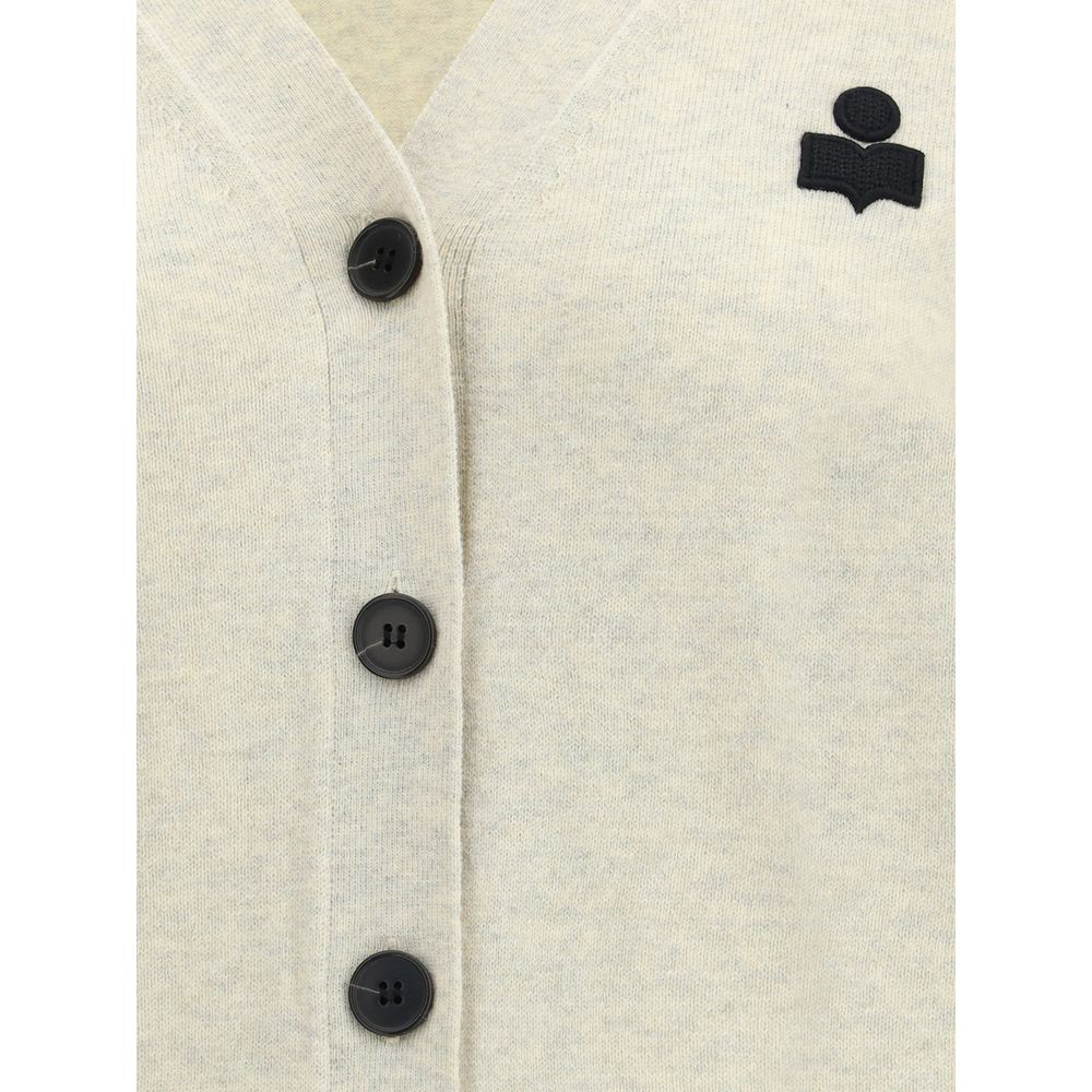 Isabel Marant Étoile White Cotton Women's Cardigan