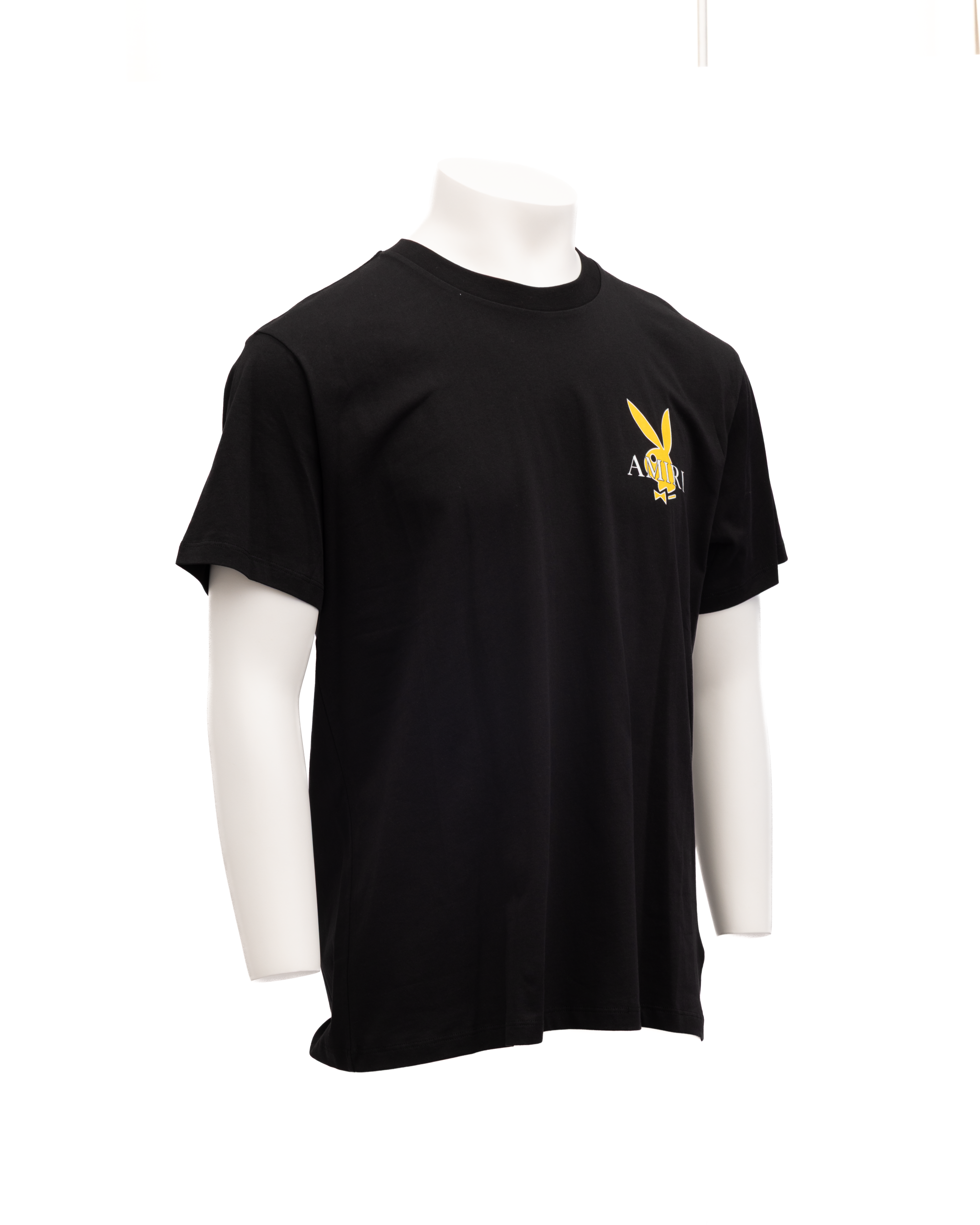 Amiri Black Cotton Men's T-Shirt
