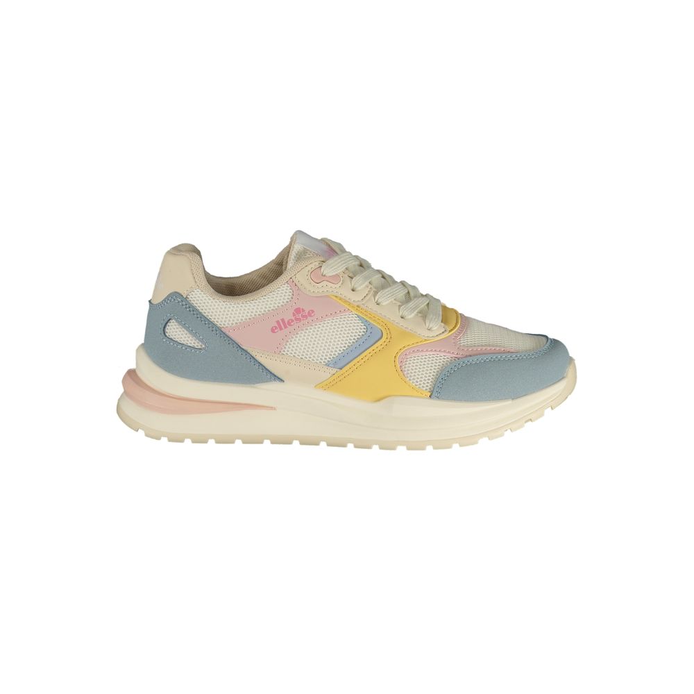 Ellesse Bianco Polyester Women's Women's Sneaker