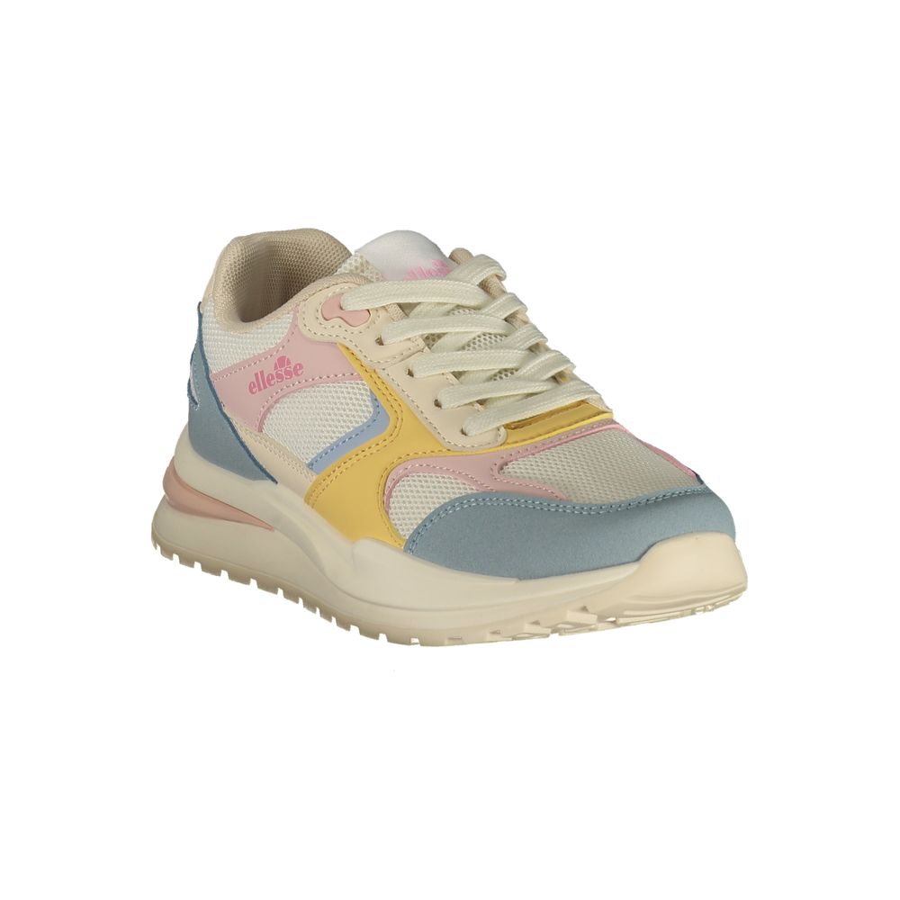 Ellesse Bianco Polyester Women's Women's Sneaker