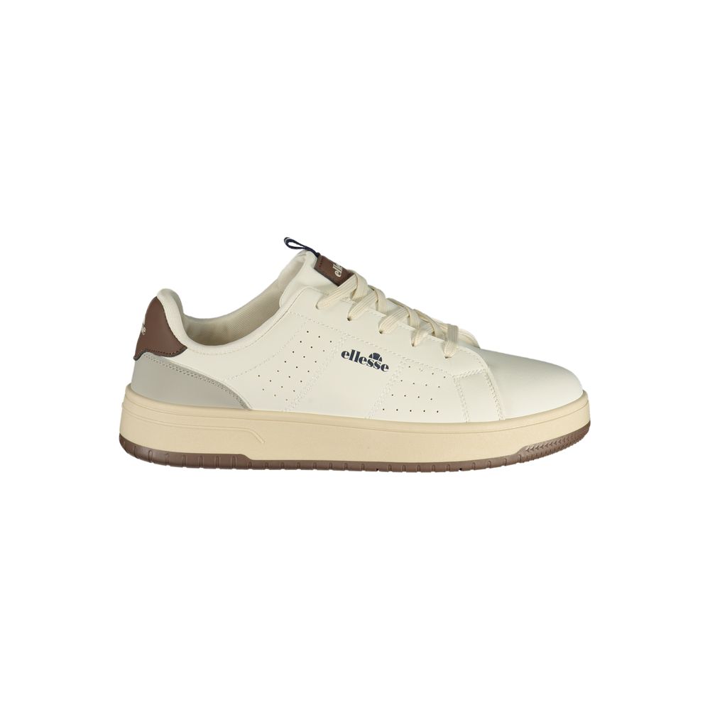 Ellesse White Polyurethane Men's Men's Sneaker