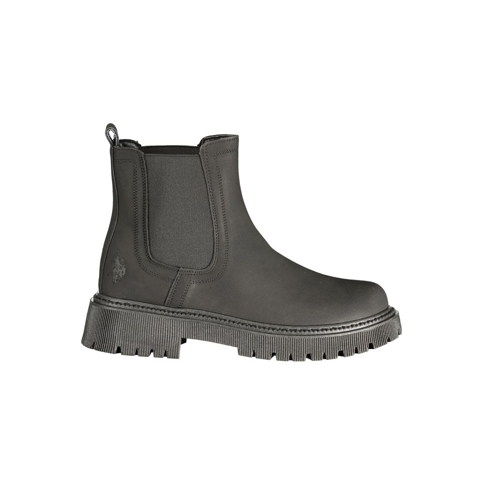 U.S. POLO ASSN. Nero Poliuretano Donna Women's Stivaletto