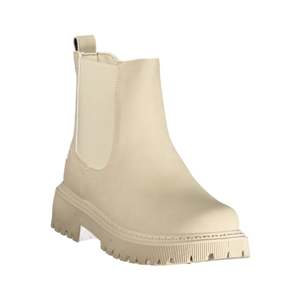 U.S. POLO ASSN. Beige Polyurethane Women's Women's Booties