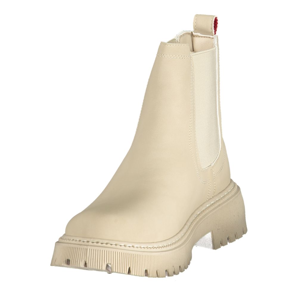 U.S. POLO ASSN. Beige Polyurethane Women's Women's Booties