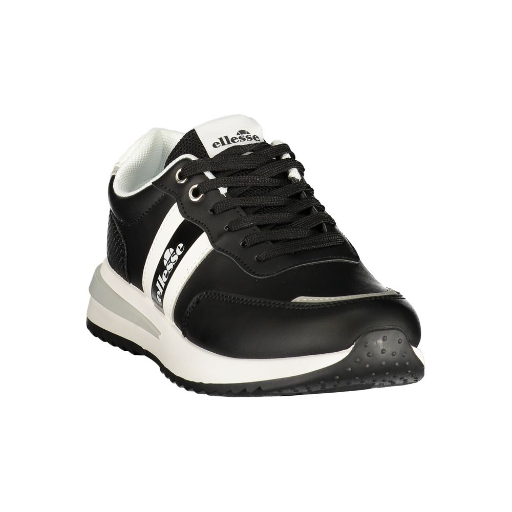 Ellesse Black Polyurethane Men's Men's Sneakers