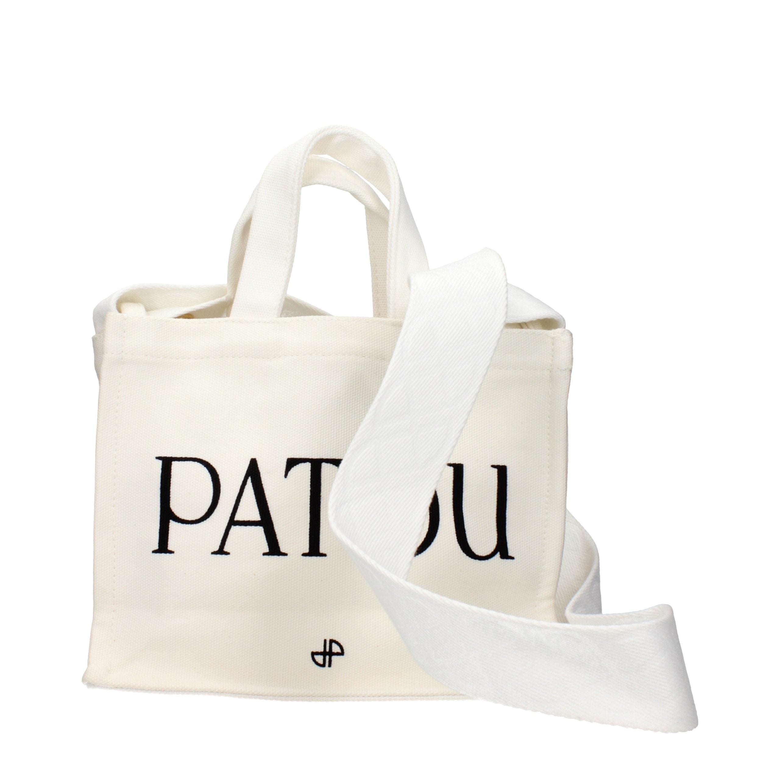 Patou White Cotton Women's Handbag
