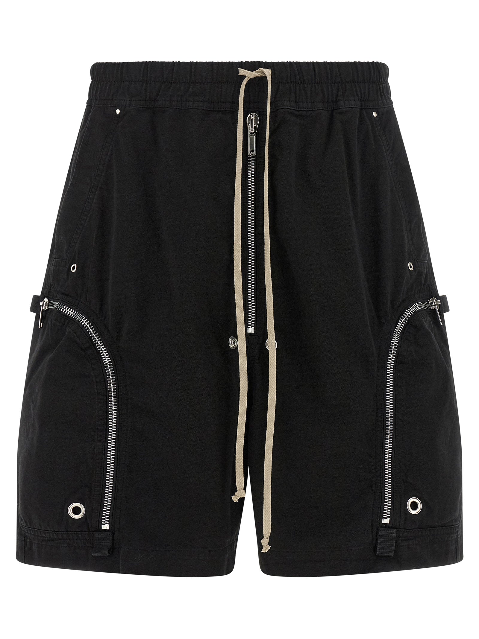DRKSHDW Black Cotton Bermuda Men's Shorts