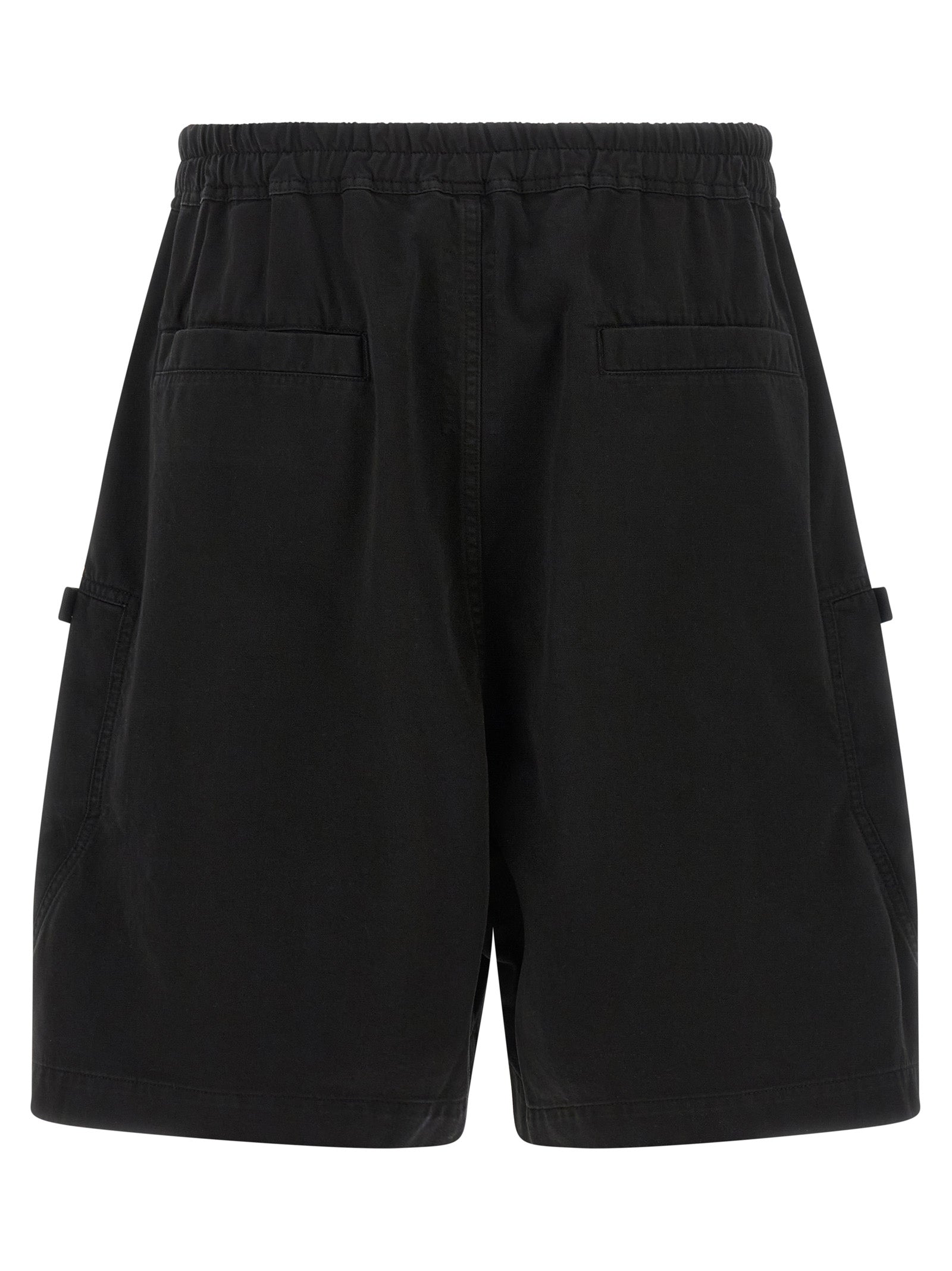 DRKSHDW Black Cotton Bermuda Men's Shorts