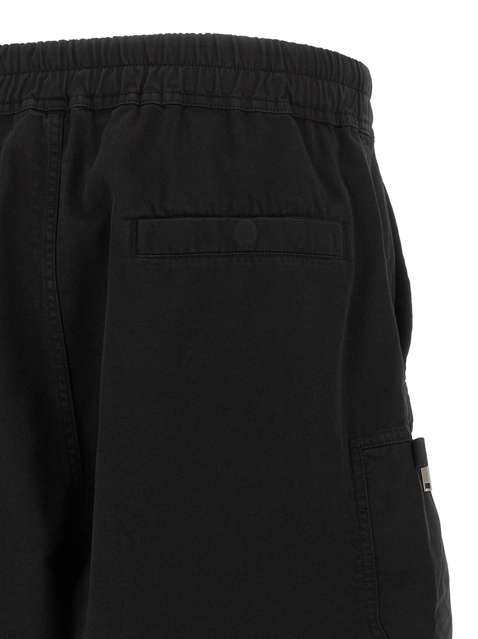 DRKSHDW Black Cotton Bermuda Men's Shorts